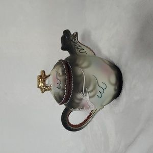 🏠 Takito Dragonware Moriage Style Slipware Dragons w/ Wings Japan Tea Pot